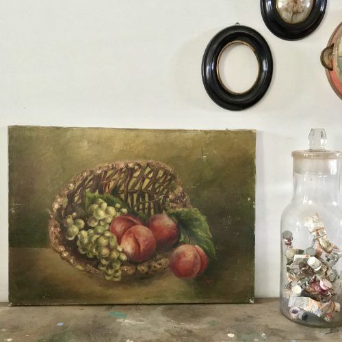 Oil on canvas Still life