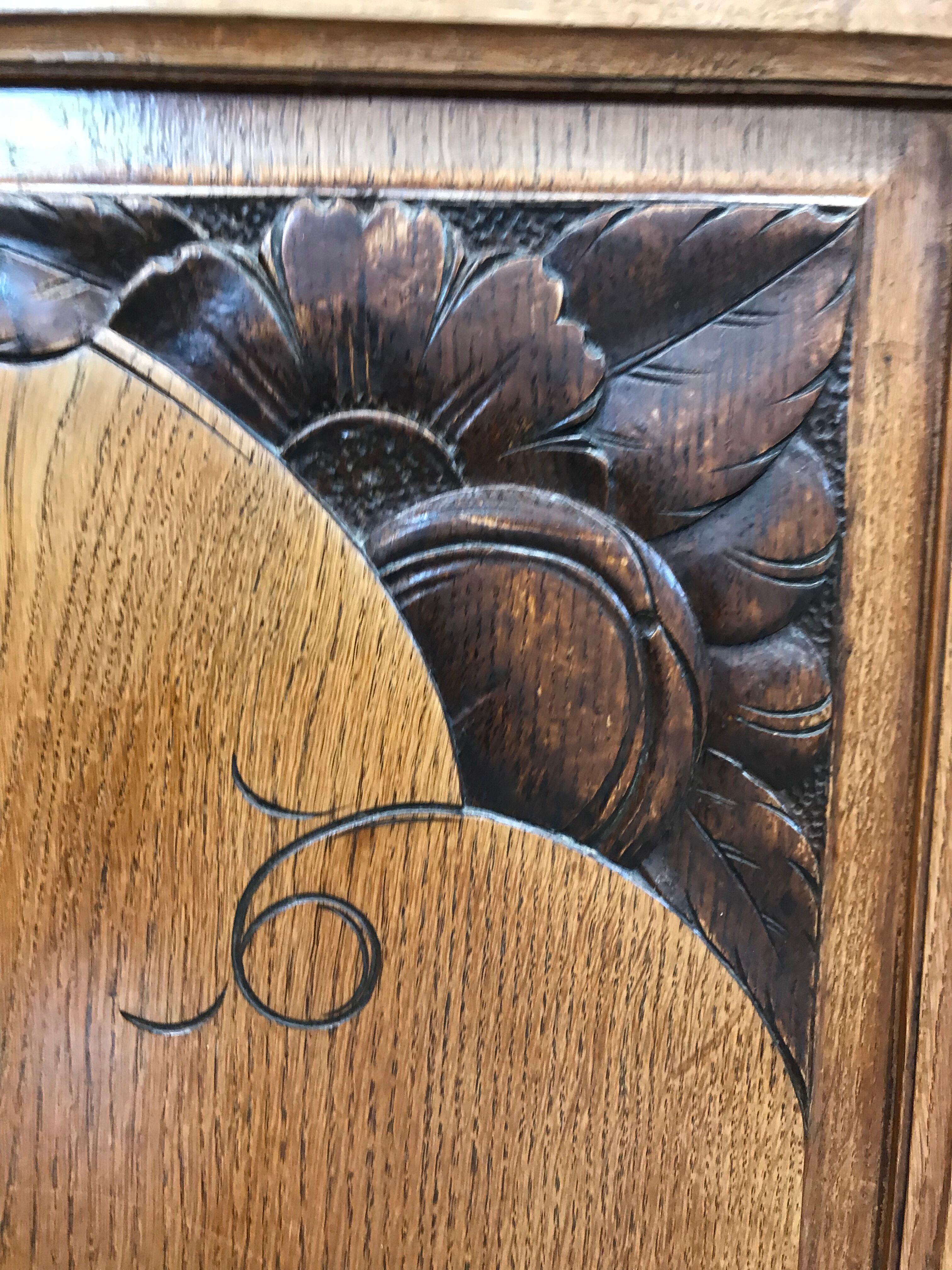 Buffet Dresser art deco solid oak