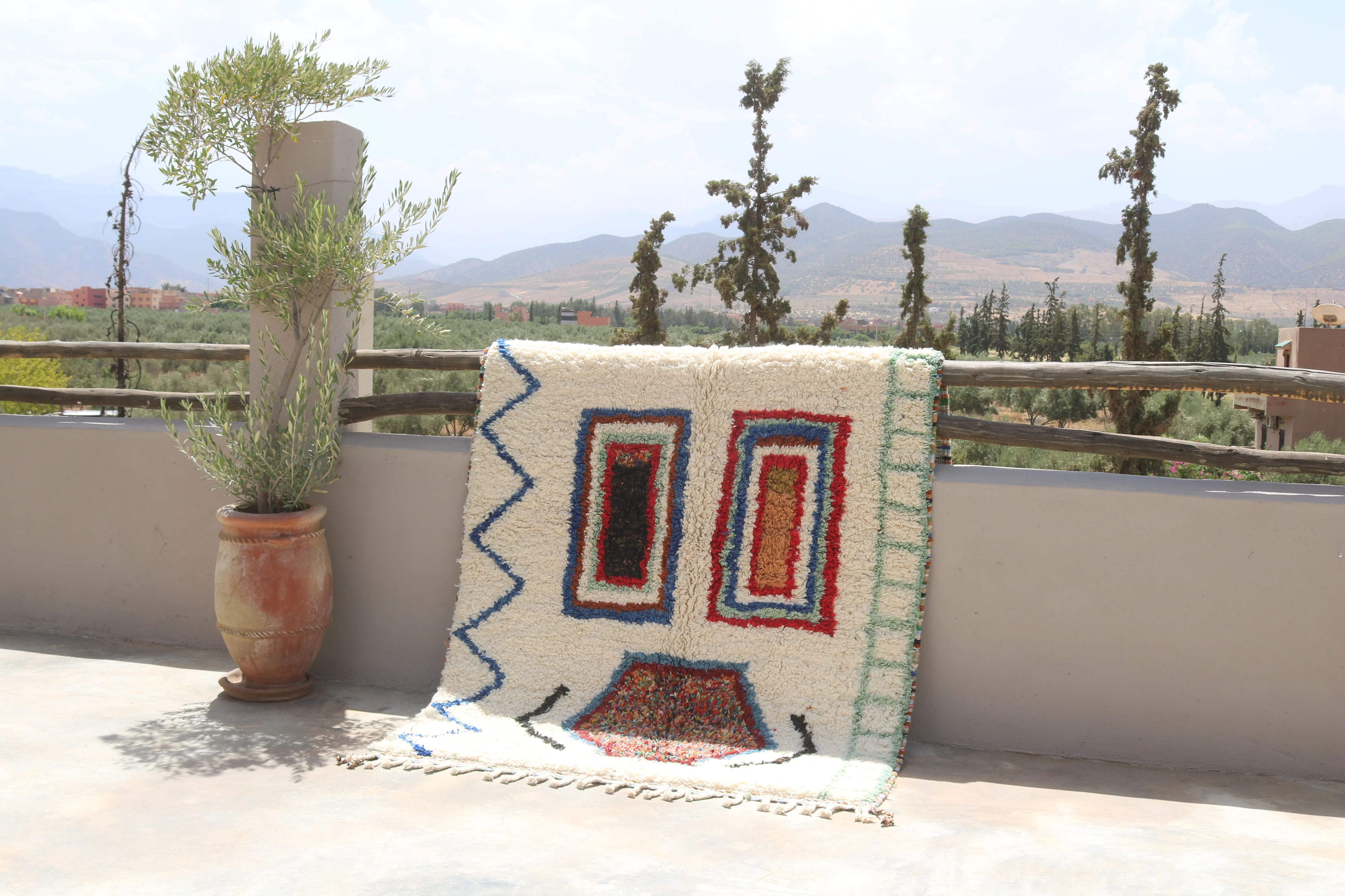 Colourful handmade rug, 250 x 160 cm - AZ835