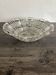 Vintage pressed glass fruit bowl