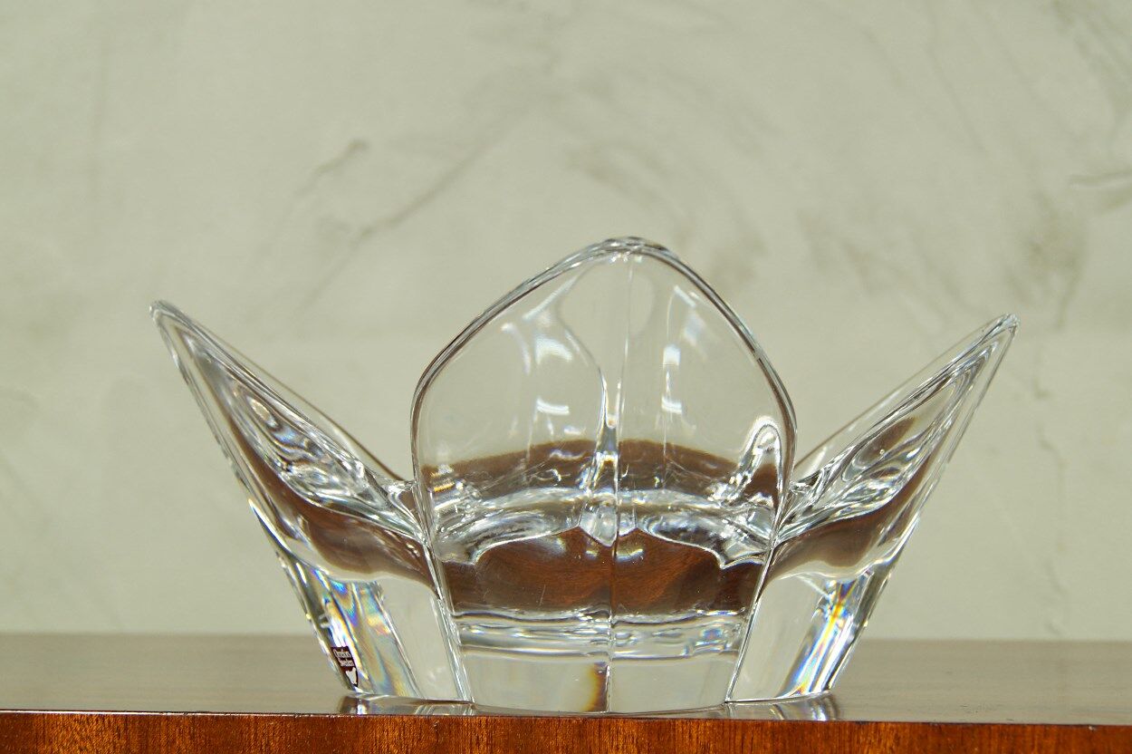 Crystal bowl by Sven Palmqvist for Orrefors, 1960