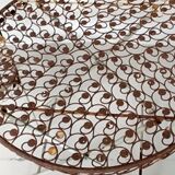 Set table and 2 garden chairs