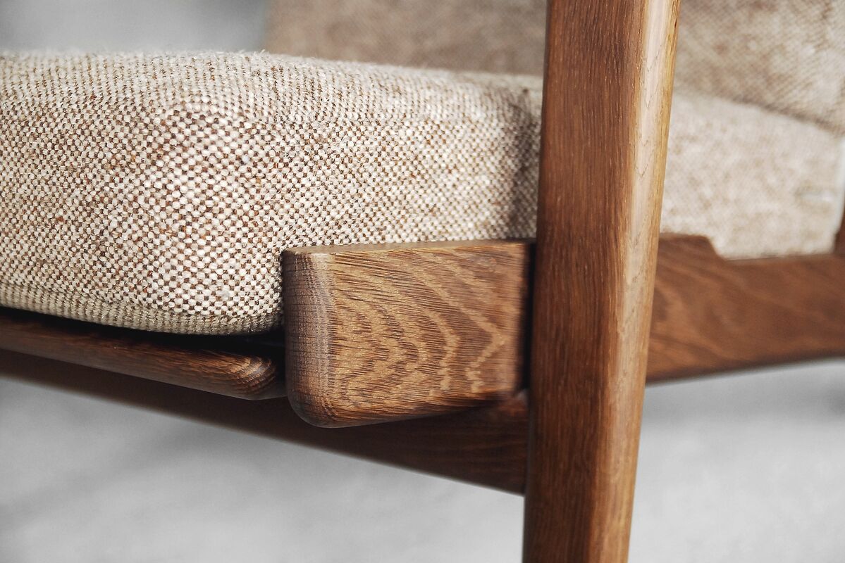 GE 290 armchair by Hans J. Wegner for Getama, 1960