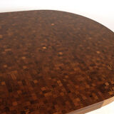 Extendable round table by D. Waeckerlin 1970