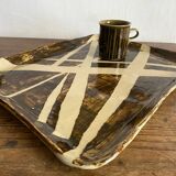 Handmade ceramic tray