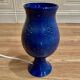GLAZED CLAY LAMP "SCANDINAVIAN DESIGN".