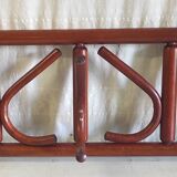 Wooden wall-mounted coat rack - late 20th century