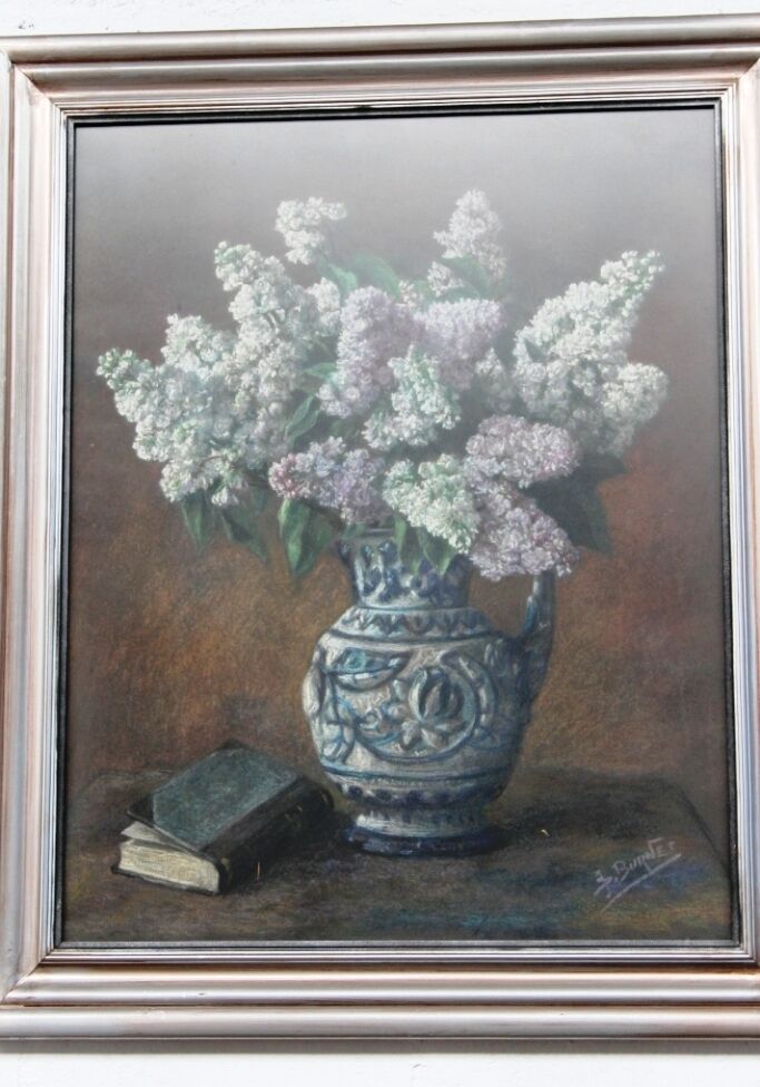 Painting "Lilacs in a vase"