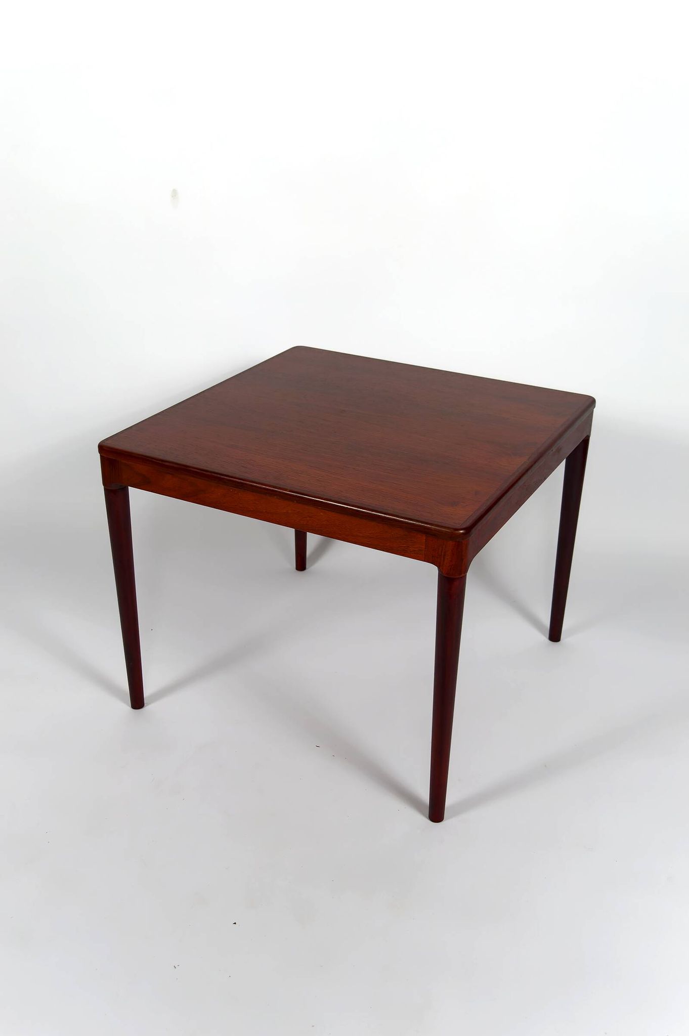 Scandinavian coffee table in exotic wood, around 1960.