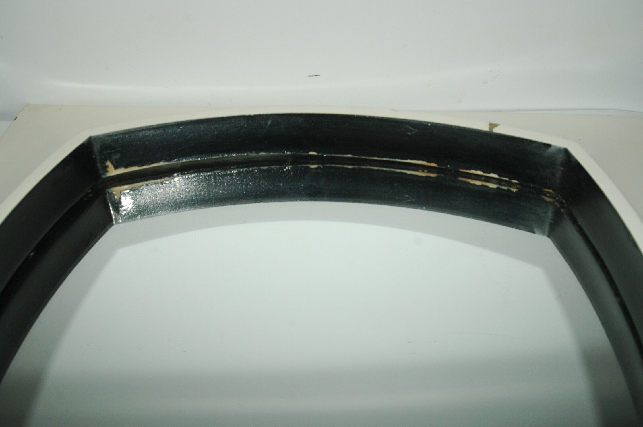 Miroir vintage 70's esprit Space Age