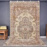 Vintage Handknotted Floor Carpet sku c-84