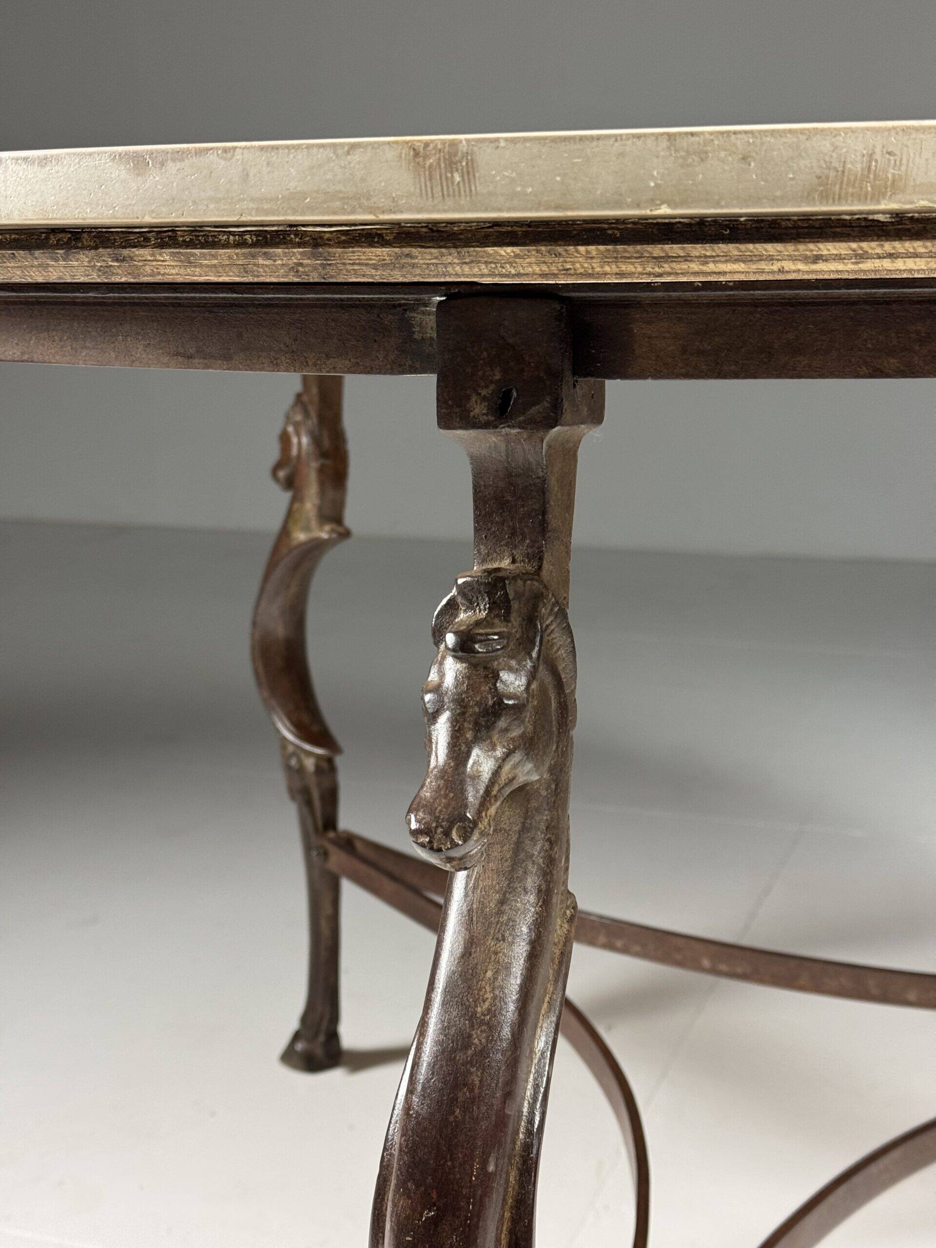 1970s centre table seahorses