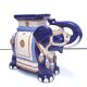 Large ceramic elephant blue plant holder