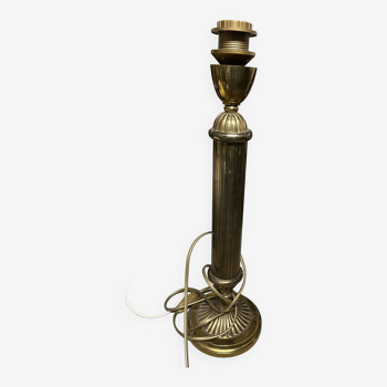 Brass lamp foot