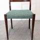 Set of 4 Scandinavian teak chairs, Denmark circa 1960.