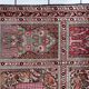 Vintage 1950s Persian Qum silk rug 72cm x 140cm