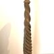 Carved wooden column 123 cm from the xix