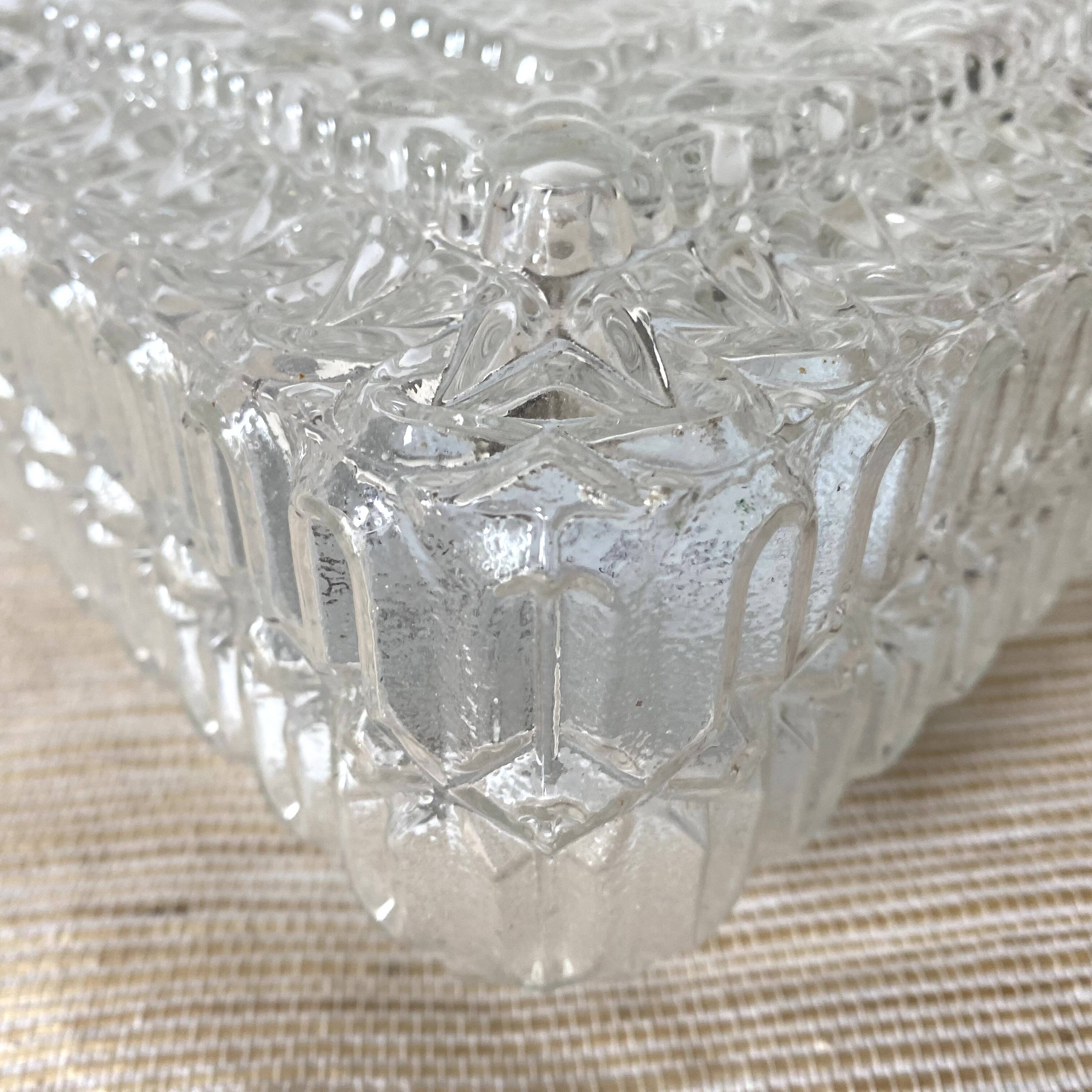 Square vintage ceiling light