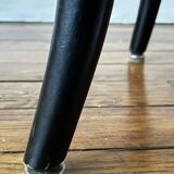 Set of 2 vintage black stools