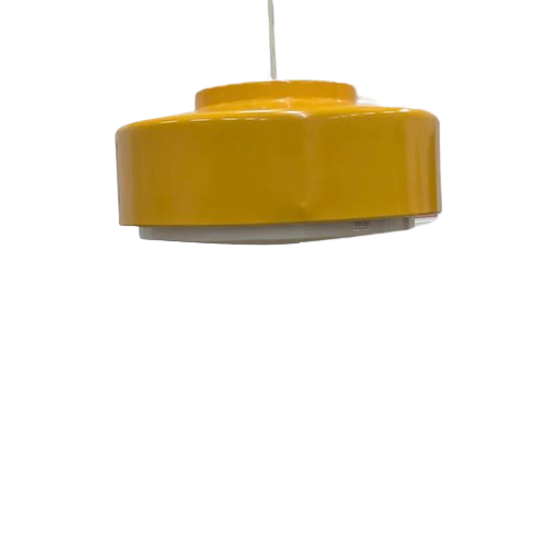 Vintage yellow suspension