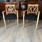 Paire de fauteuils art deco