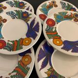 6 plates or under cups Villeroy and Boch, Acapulco model