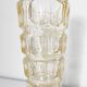 Yellow glass vase by Josef Hoffman for Moser