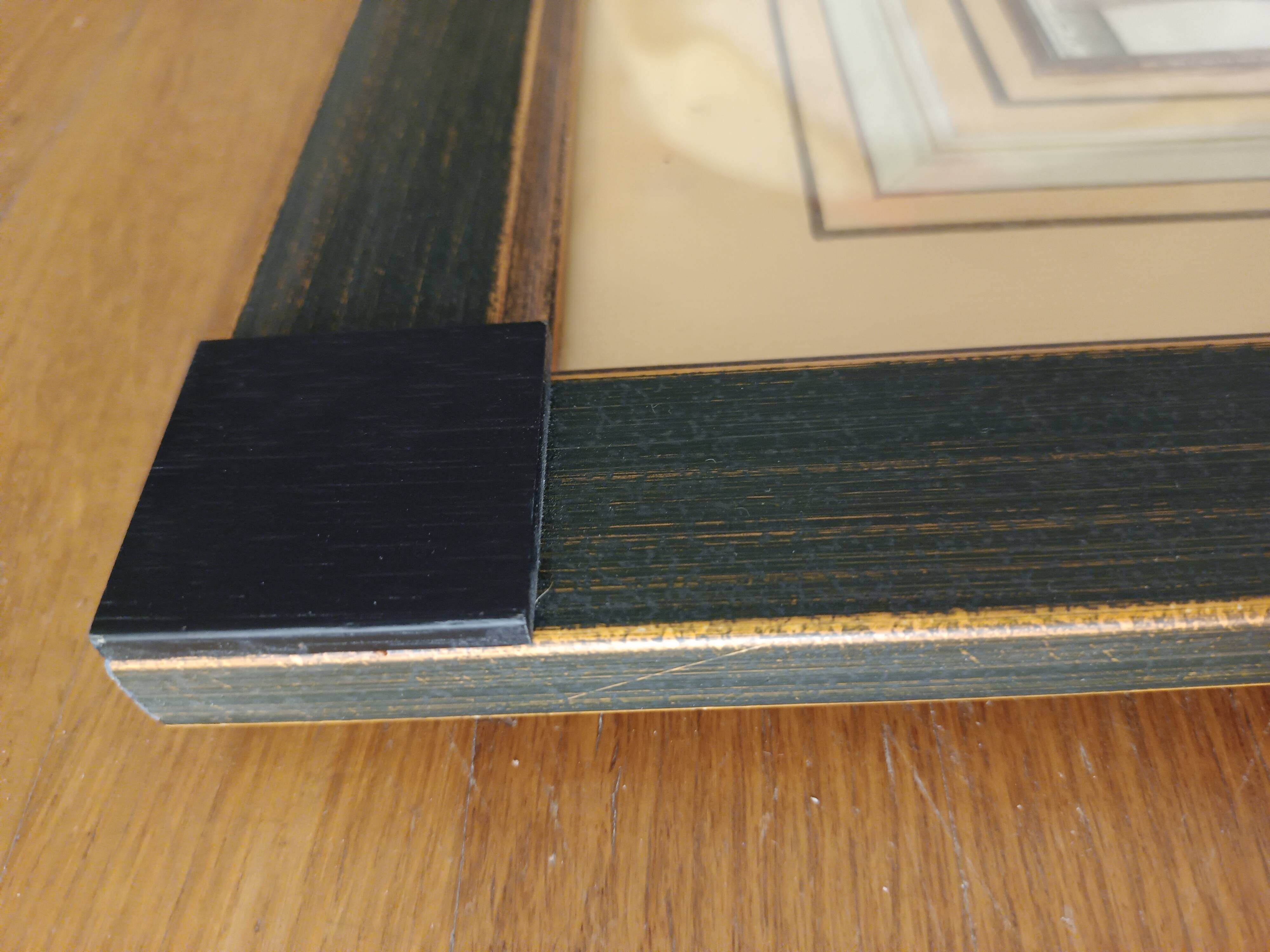 Drawing of the Arc de Triomphe of Gallien, Rome 57x65x2 cm