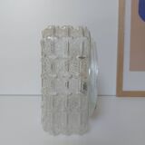 Minimalist glass wall ceiling light 1970/1980