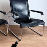 Pair of Thonet B35 armchairs - Marcel Breuer Bauhaus edition - vintage