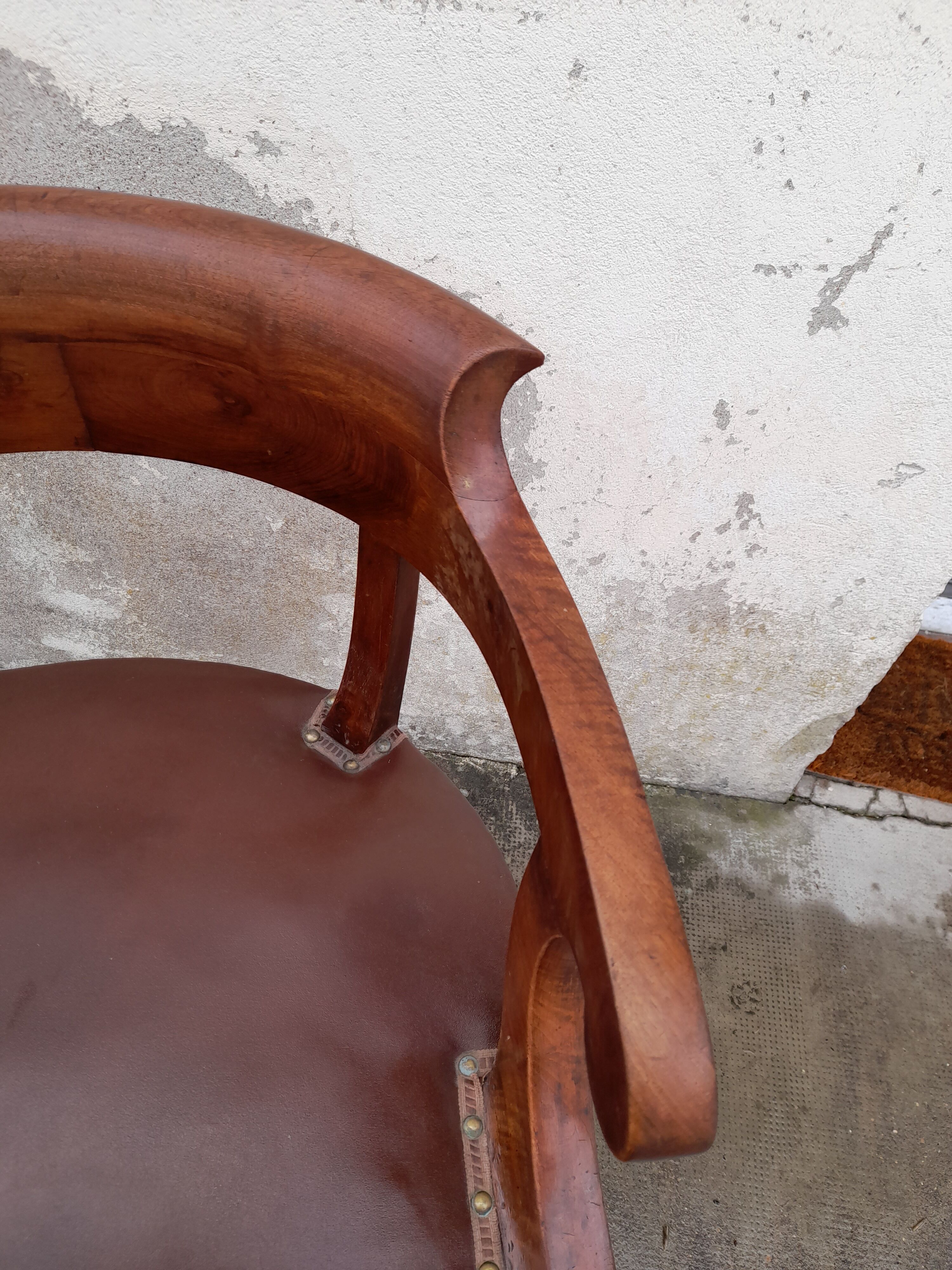 Louis Philippe office armchair 1900