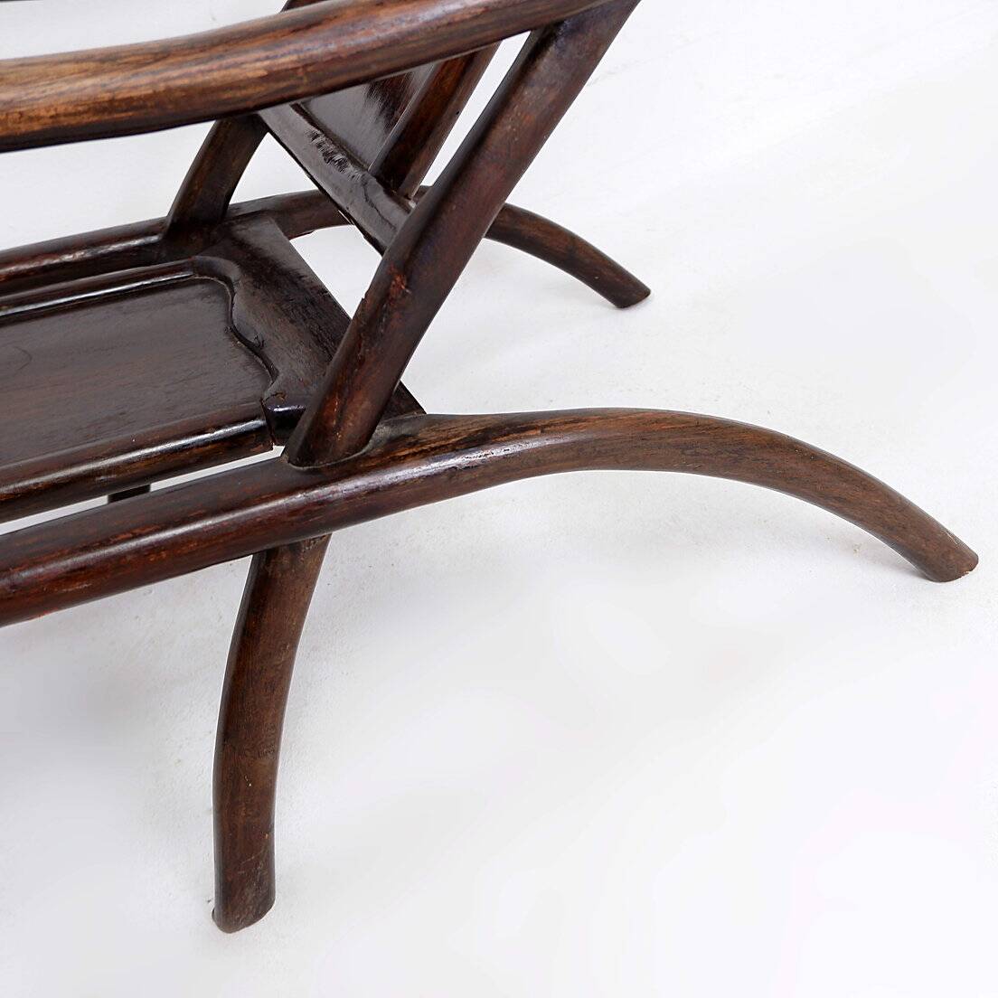 19th Century Chinese Moon Gazing Lounge chair