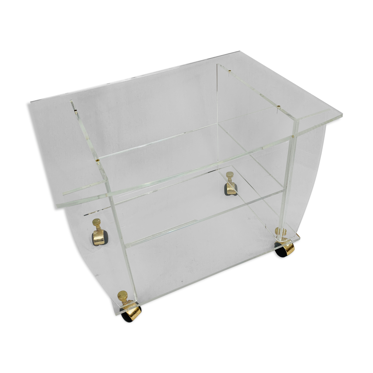 Altuglass plexiglass serving table David Lange