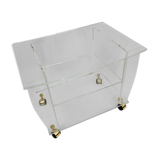 Altuglass plexiglass serving table David Lange