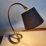 Vintage heart-shaped desk lamp
