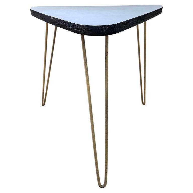 Midcentury Tripod Flower or Side Table ULUV, 1970s