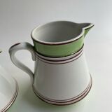 Series of 4 small pitchers.