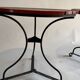 Lot de 2 tables rondes de jardin