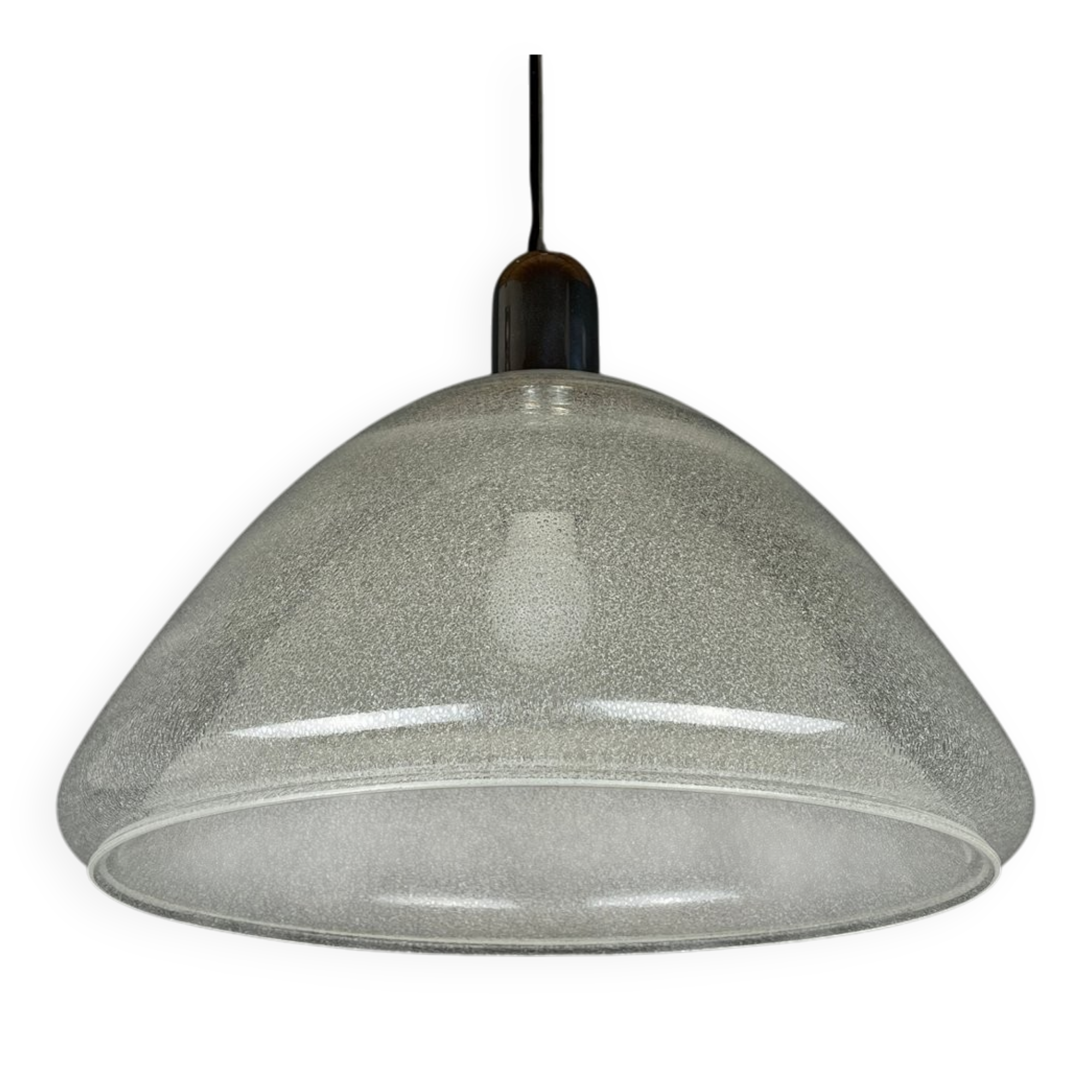 Murano pendant lamp attributed to Carlo Nason for Mazzega, Italy, 1960s.