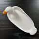Plat canard en porcelaine
