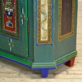 Armoire de mariée allemande, datée de 1852