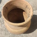 Terracotta garden jar