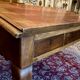 Antique French Writing Desk in Oak with Cabriole Legs, 1800s