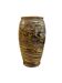 Mixed clay vase