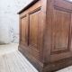 Counter or desk in oak from the 1950s.