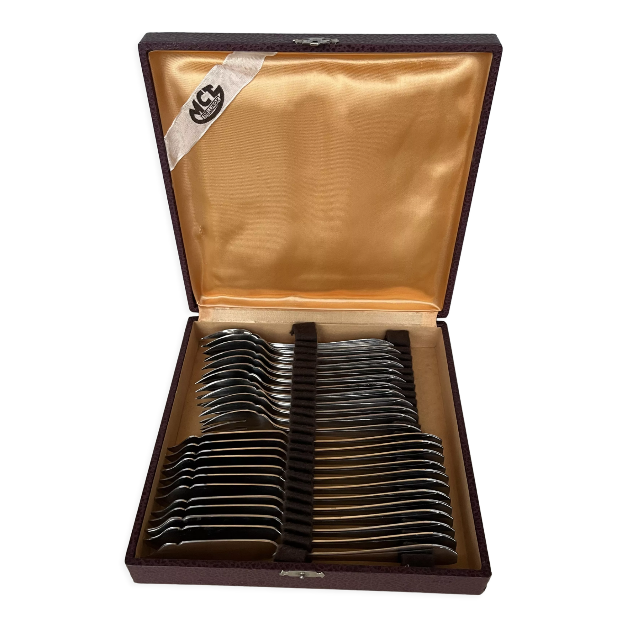 12 stainless steel fish cutlery