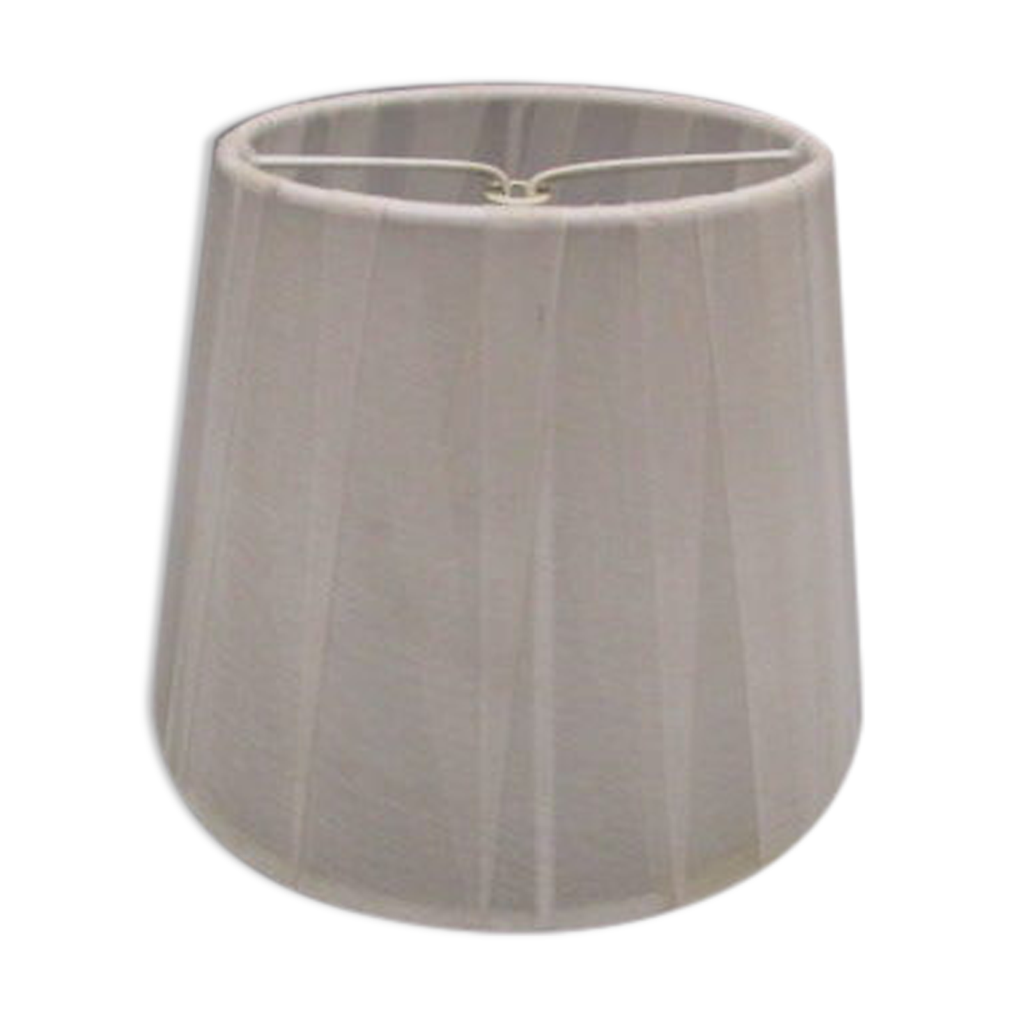 Small white vintage lampshade