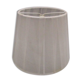 Small white vintage lampshade