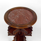 Japanese-style rotating pedestal table, France, circa 1880