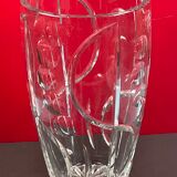 Vase vintage geometric pattern